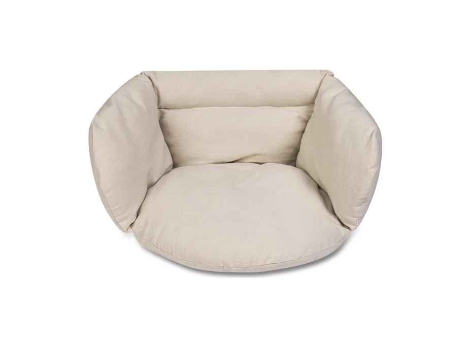 Podsedák LUARO do houpacího křesla - ecru