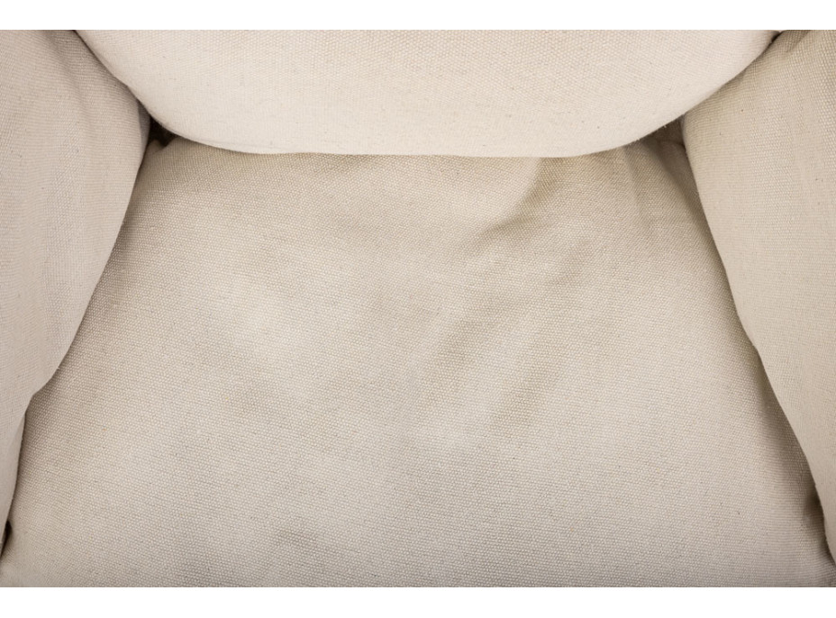 Podsedák LUARO do houpacího křesla - ecru