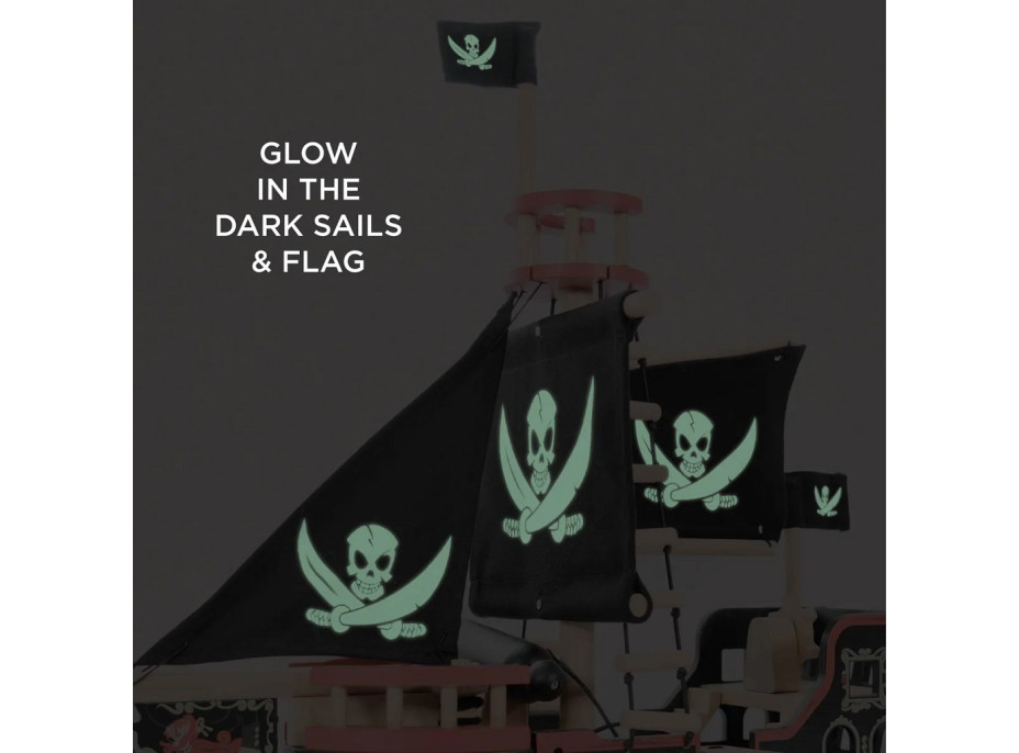 Le Toy Van Pirátská loď Barbarossa