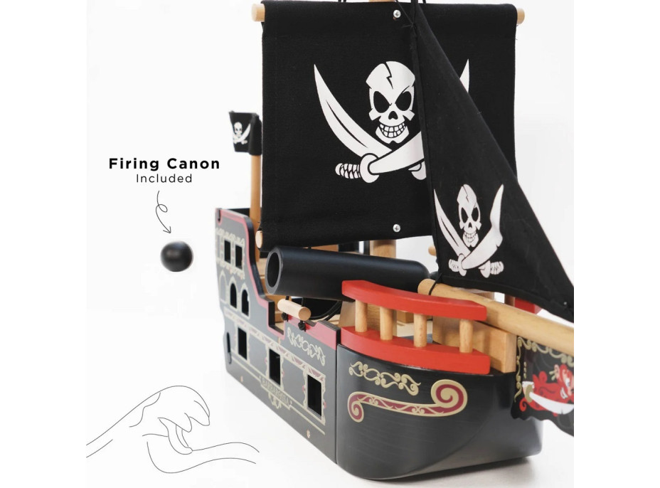 Le Toy Van Pirátská loď Barbarossa