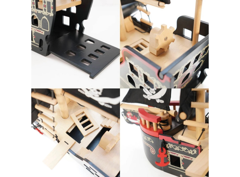 Le Toy Van Pirátská loď Barbarossa