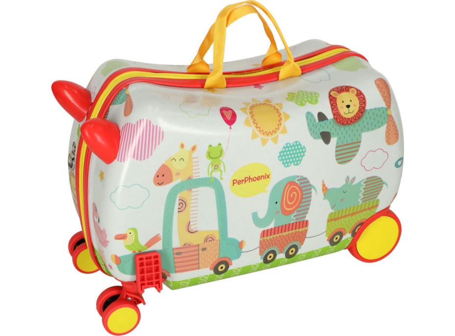 Dětský cestovní kufr na kolečkách - ZOO