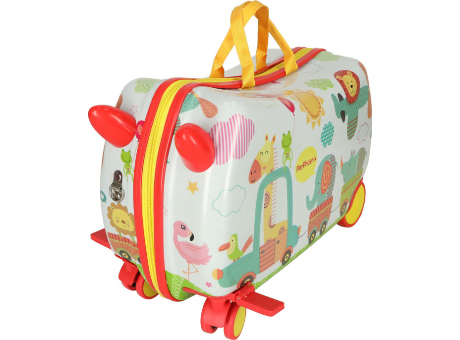 Dětský cestovní kufr na kolečkách - ZOO