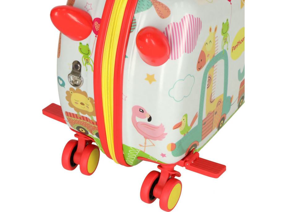 Dětský cestovní kufr na kolečkách - ZOO