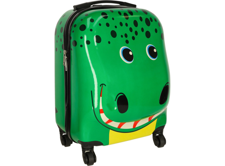 Dětský cestovní kufr na kolečkách - Krokodýl
