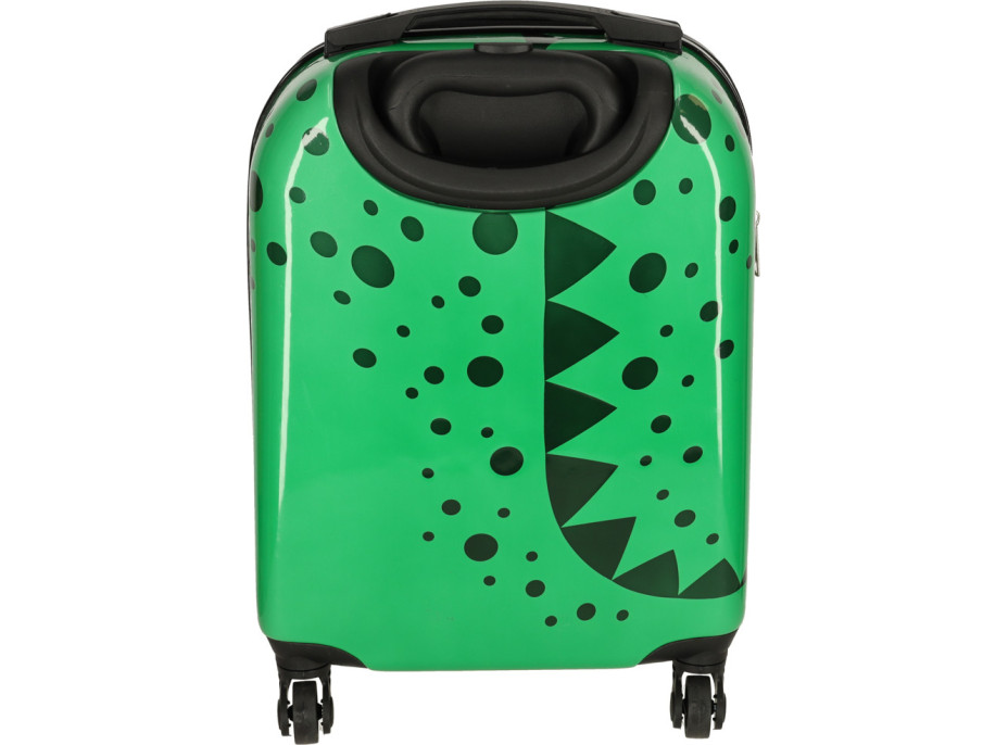 Dětský cestovní kufr na kolečkách - Krokodýl