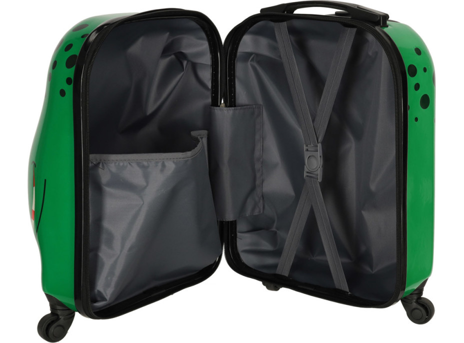 Dětský cestovní kufr na kolečkách - Krokodýl