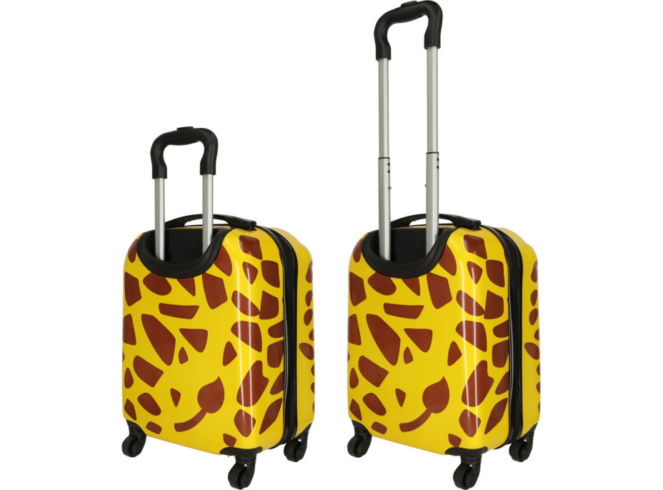 Dětský cestovní kufr na kolečkách - Žirafa