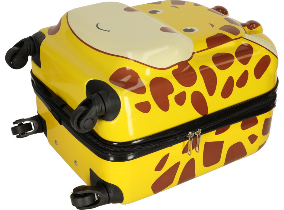 Dětský cestovní kufr na kolečkách - Žirafa