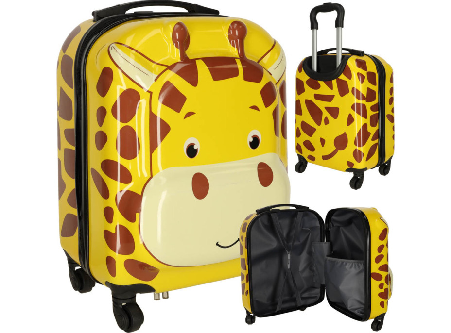 Dětský cestovní kufr na kolečkách - Žirafa