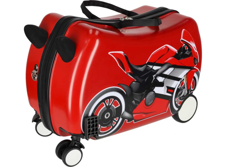 Dětský cestovní kufr na kolečkách - Motorka