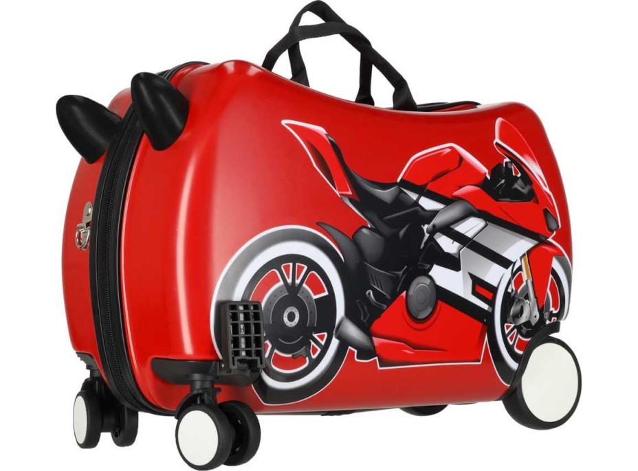 Dětský cestovní kufr na kolečkách - Motorka