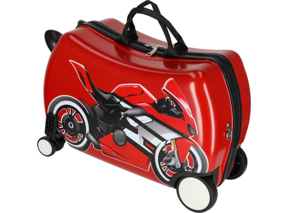 Dětský cestovní kufr na kolečkách - Motorka