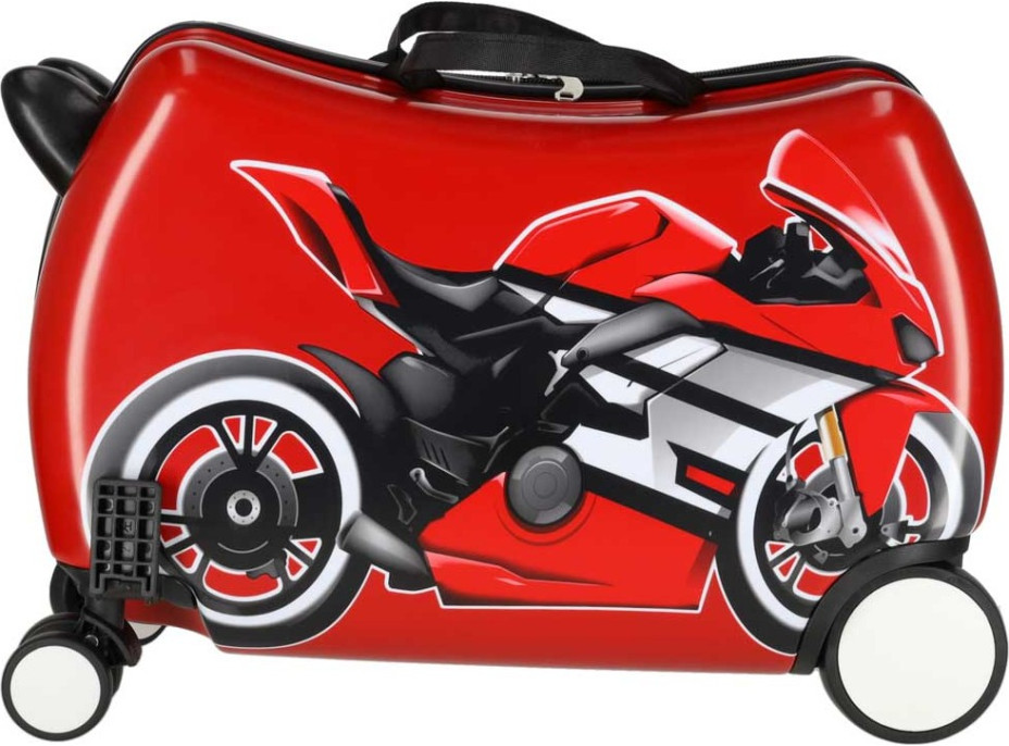 Dětský cestovní kufr na kolečkách - Motorka