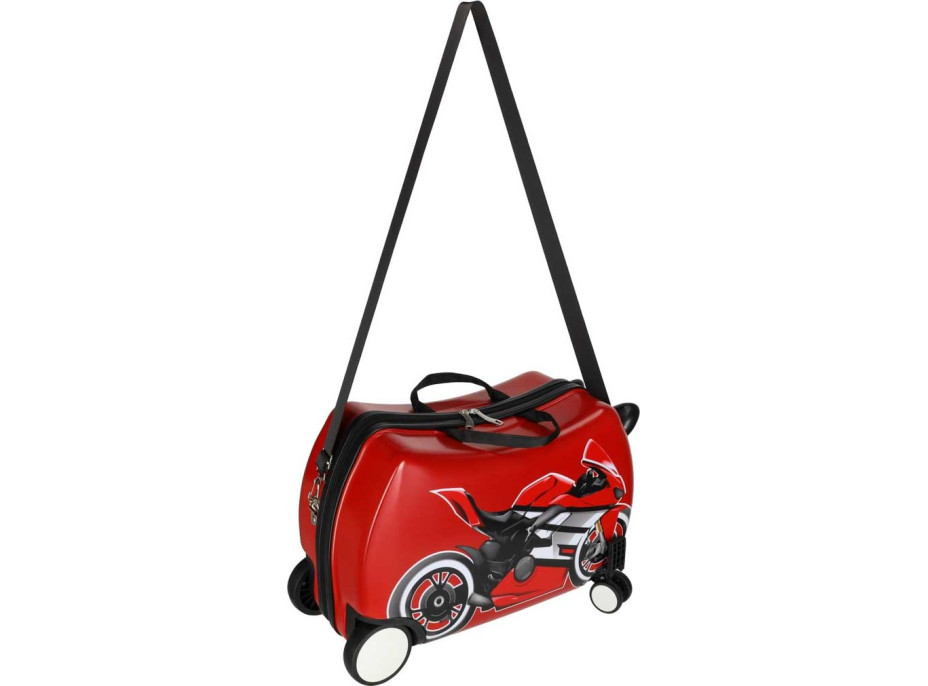 Dětský cestovní kufr na kolečkách - Motorka