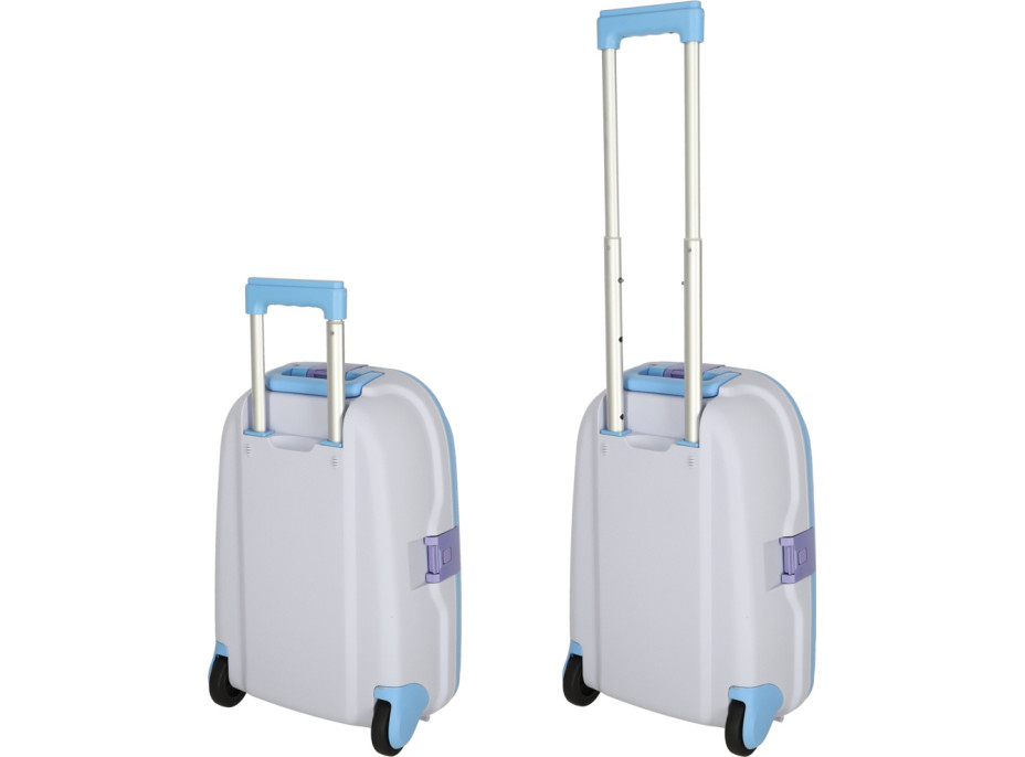 Dětský cestovní kufr na kolečkách/příruční zavazadlo - modrý