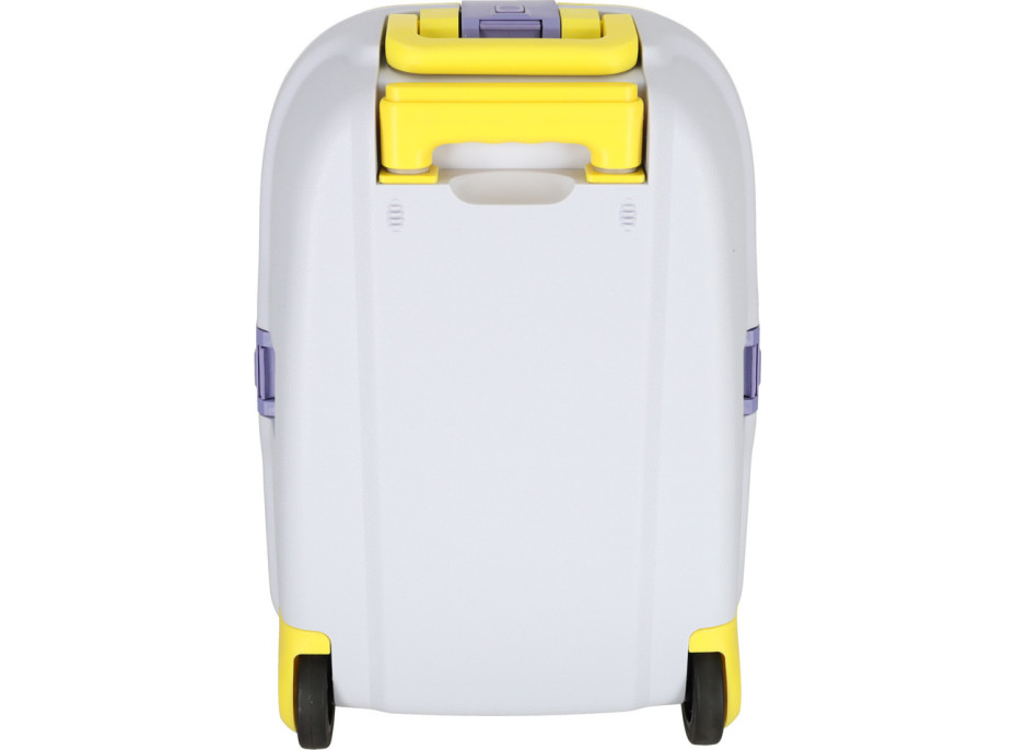 Dětský cestovní kufr na kolečkách/příruční zavazadlo - žlutý