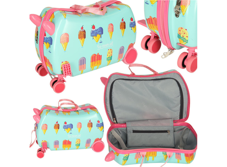 Dětský cestovní kufr na kolečkách - Zmrzlina