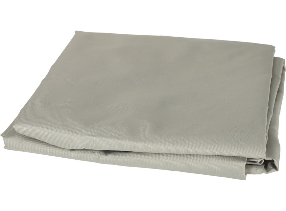 Ochranná trojúhelníková stínící plachta proti slunci LUARO - 3x3x3 m - šedá