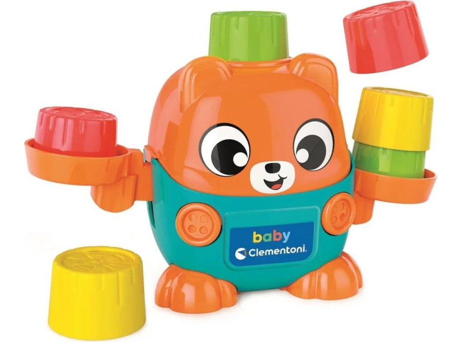 CLEMENTONI BABY Montessori Balanční medvídek