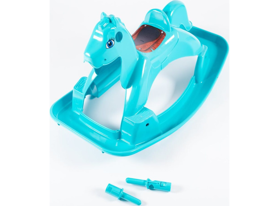 DOLONI Houpací koník modrý