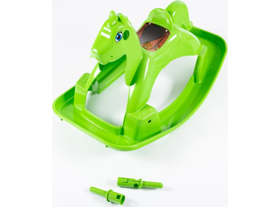 DOLONI Houpací koník zelený
