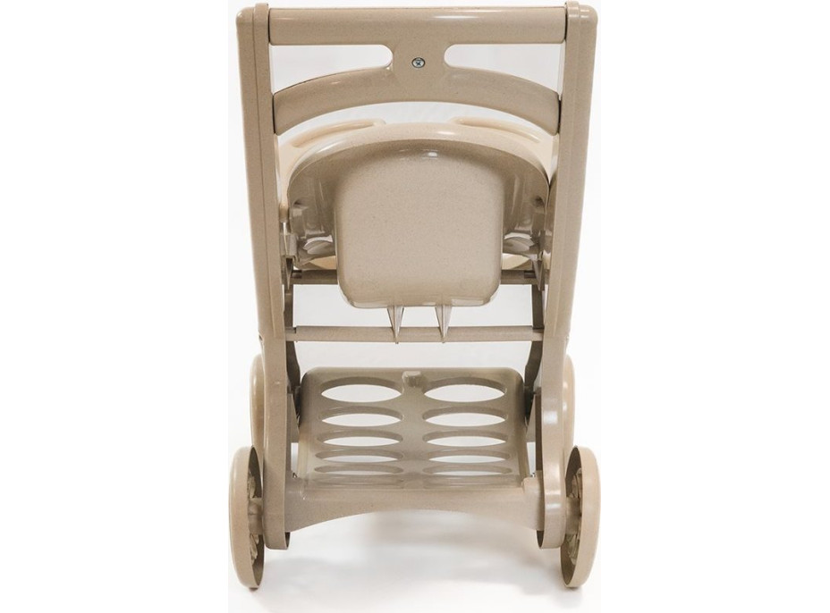 DOLONI Kočárek pro panenky Lounge EKO béžový