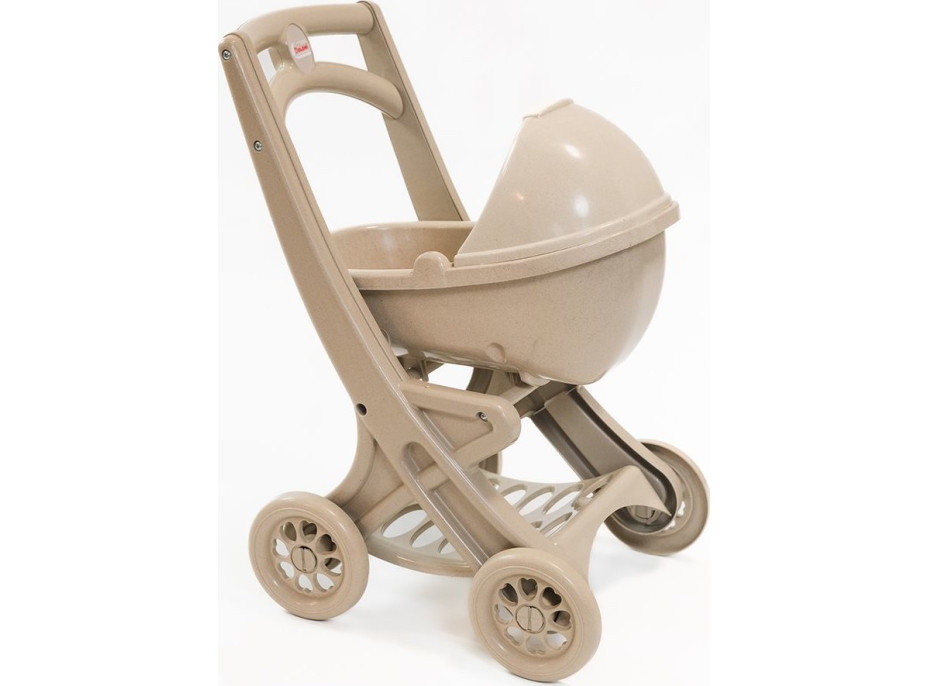 DOLONI Kočárek pro panenky Pipe EKO béžový