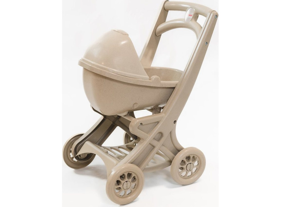 DOLONI Kočárek pro panenky Pipe EKO béžový