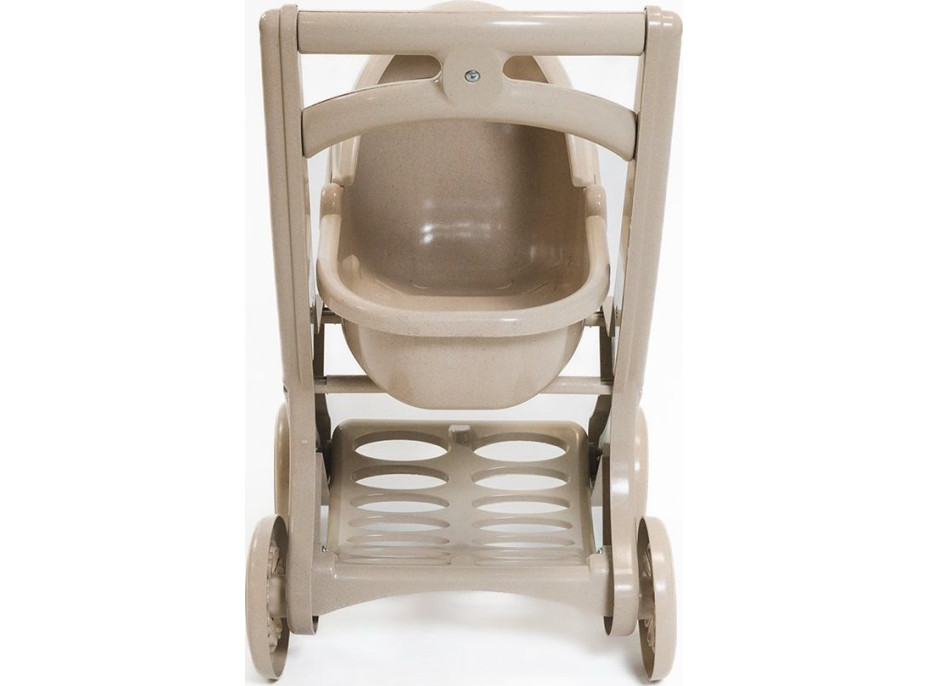 DOLONI Kočárek pro panenky Pipe EKO béžový