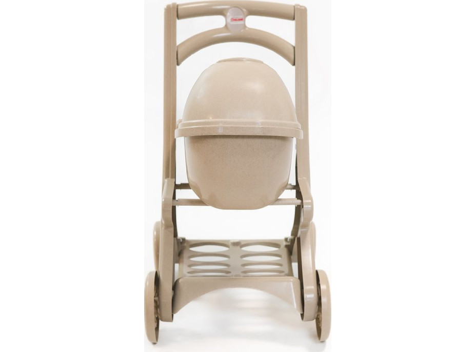 DOLONI Kočárek pro panenky Pipe EKO béžový