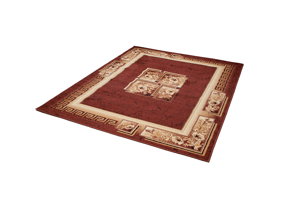 Kusový koberec ATLAS quatro - hnědý/béžový, 80x150 cm