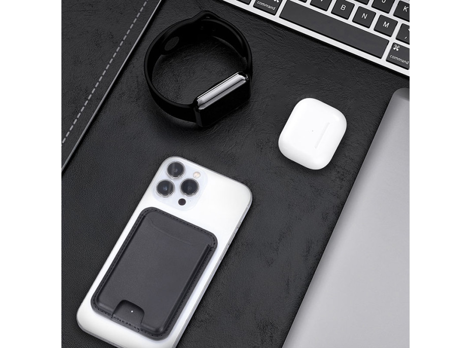 Solight magnetické pouzdro na karty, MagSafe + Find My kompatibilní