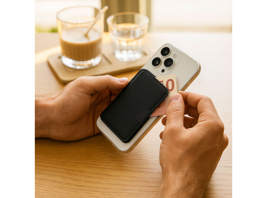 Solight magnetické pouzdro na karty, MagSafe kompatibilní