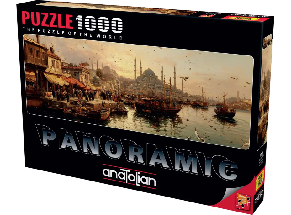 ANATOLIAN Panoramatické puzzle Starý Istanbul 1000 dílků