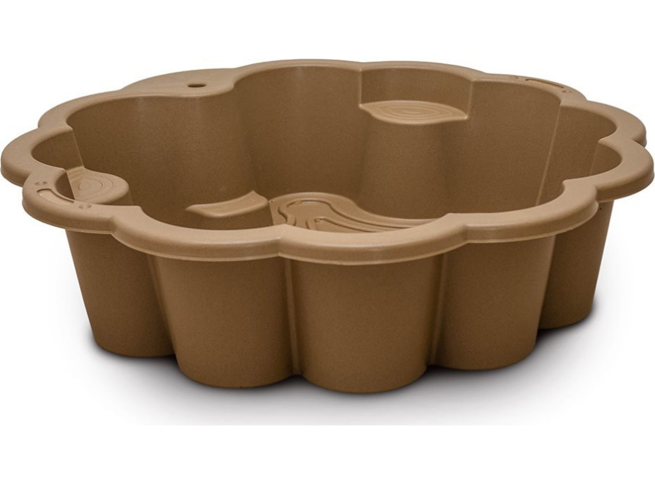 DOLONI Pískoviště Květina EKO hnědá