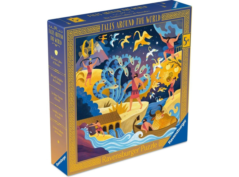 RAVENSBURGER Puzzle 12 Héraklových úkolů 64 dílků