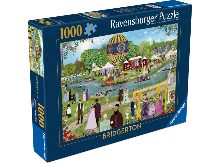 RAVENSBURGER Puzzle Bridgertonovi 1000 dílků