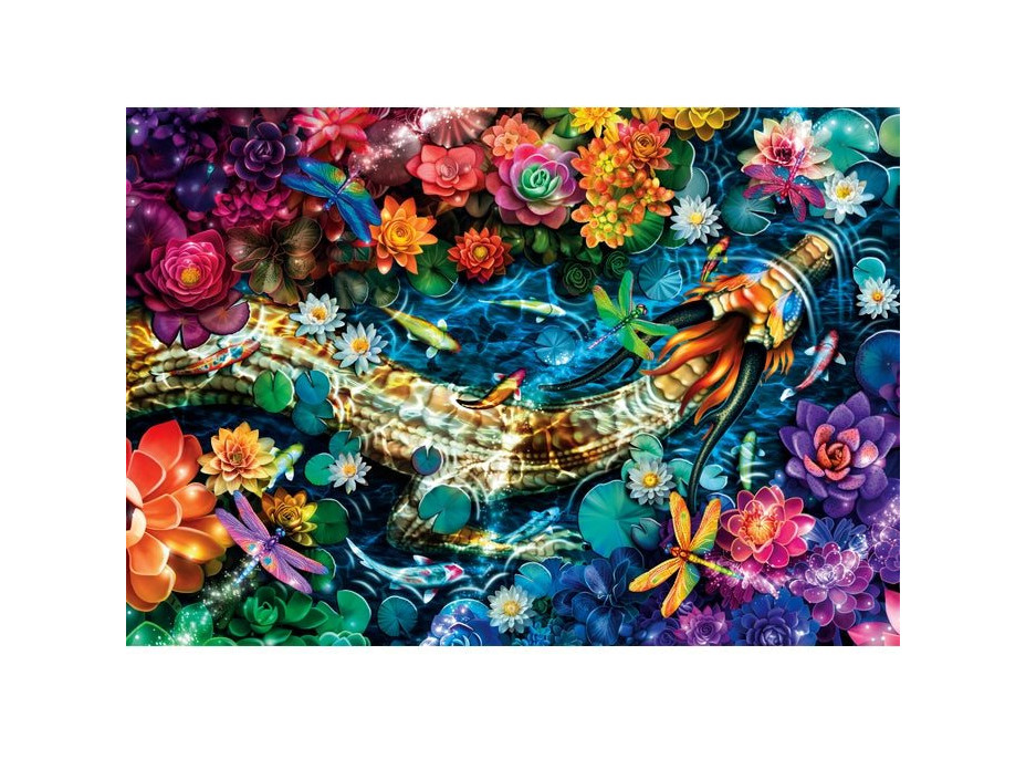 CLEMENTONI Puzzle Jezírko Koi 1000 dílků
