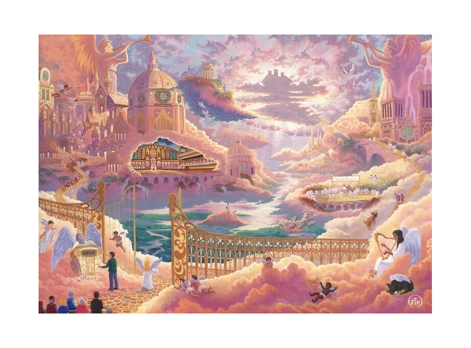 SCHMIDT Puzzle Království nebeské 1000 dílků