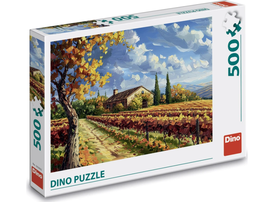 DINO Puzzle Malovaná vinice 500 dílků