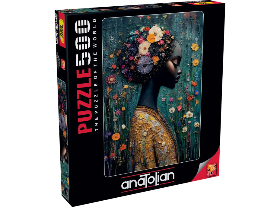 ANATOLIAN Puzzle Africká kráska 500 dílků