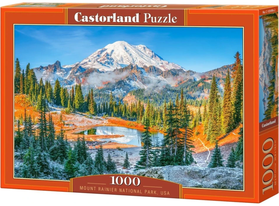 CASTORLAND Puzzle Národní park Mount Rainier 1000 dílků