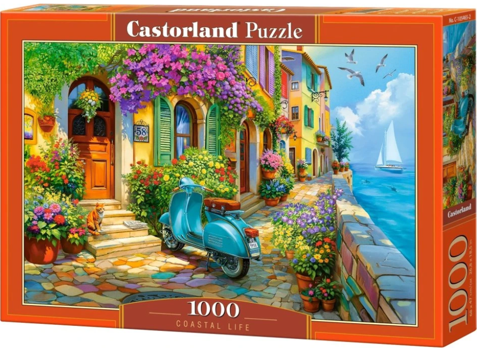 CASTORLAND Puzzle Pobřežní život 1000 dílků
