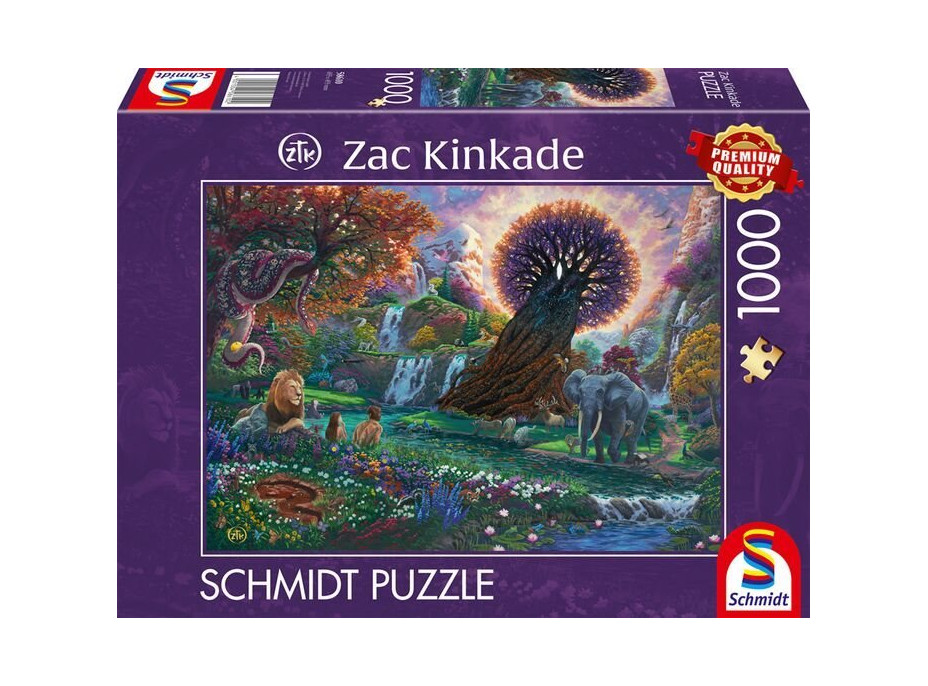 SCHMIDT Puzzle Rajská zahrada 1000 dílků