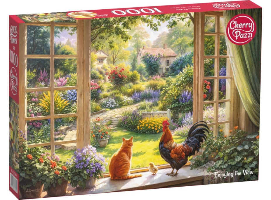 CHERRY PAZZI Puzzle Výhled 1000 dílků