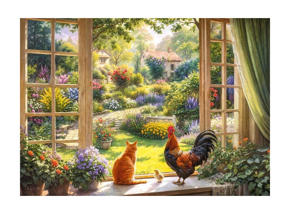 CHERRY PAZZI Puzzle Výhled 1000 dílků