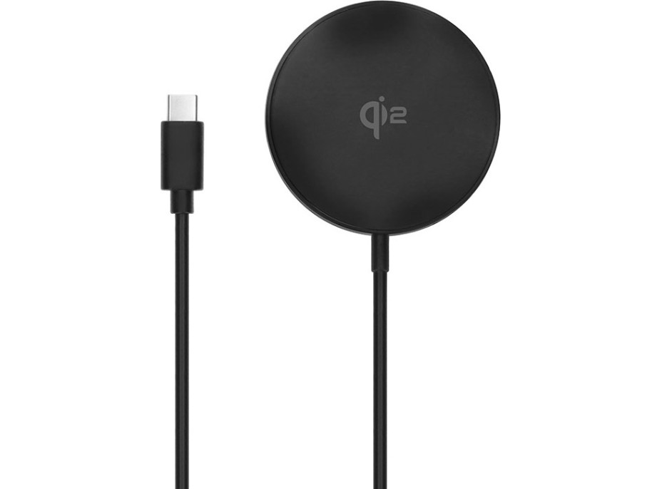 Solight bezdrátová nabíječka, Qi2, MagSafe kompatibilní