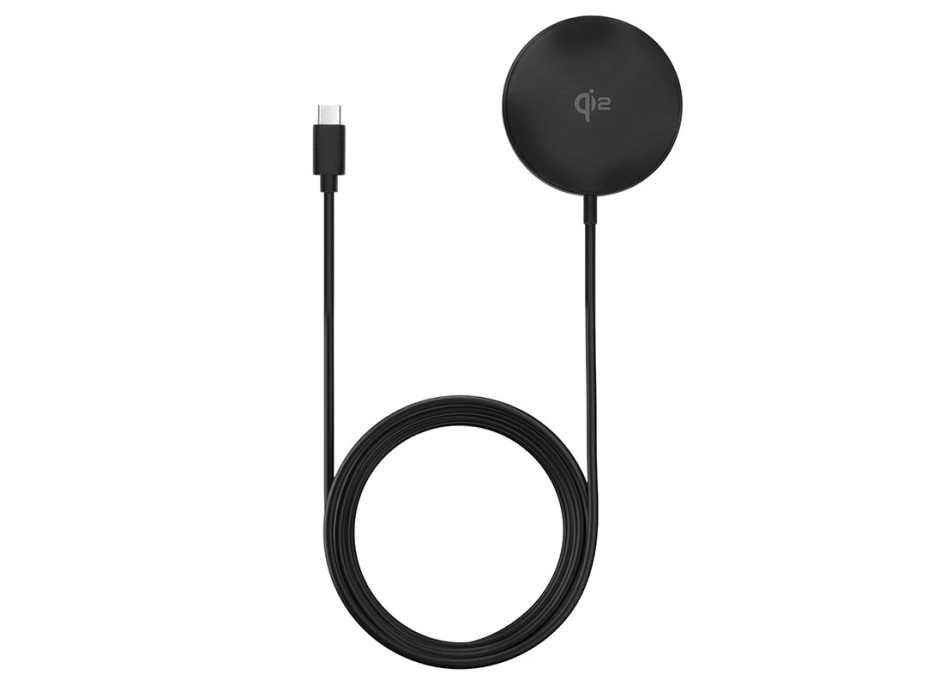 Solight bezdrátová nabíječka, Qi2, MagSafe kompatibilní
