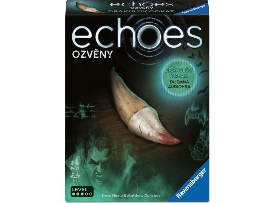 RAVENSBURGER Tajemná audiohra echoes Drákulův odkaz